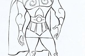 Геракл рисунок легкий