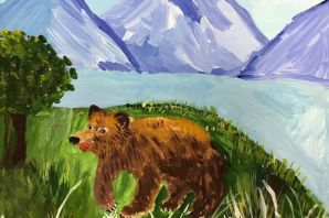 Камчатка рисунок