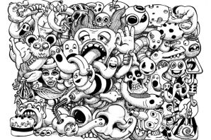 Дудлинг рисунки