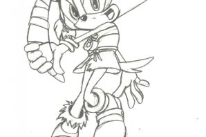 Рисунок соник бум