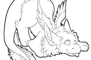 Фурия раскраска