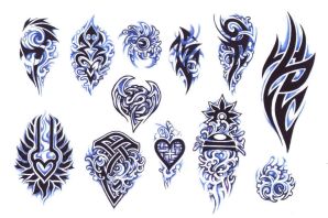 Трайбл эскиз