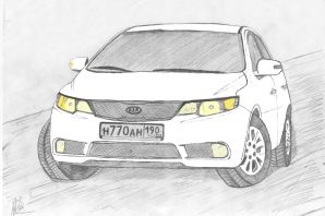 Киа рисунок