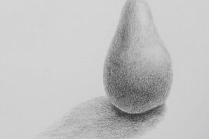 Нарисованная груша