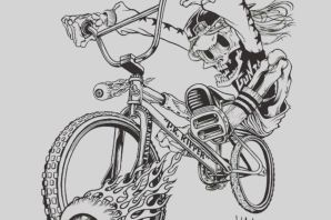 Эскиз мотоцикла