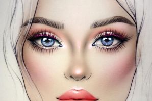 Нарисованное лицо