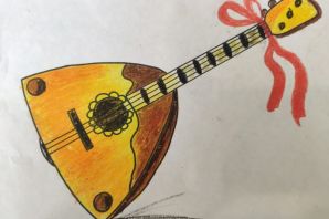 Балалайка рисунок