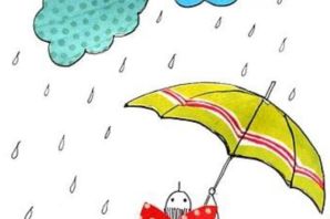 Рисунок идет дождь