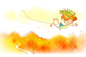 Ветер рисунок