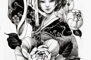 Эскизы япония