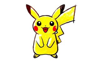 Пикачу эскиз