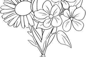Рисунки букетов
