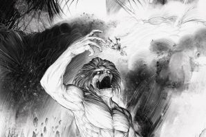 Эрен йегер рисунок