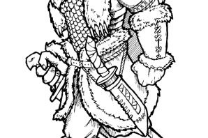 Викинги раскраска