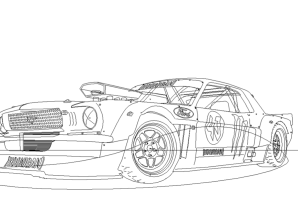 Раскраска форсаж