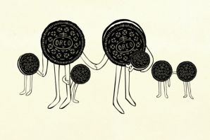 Орео раскраска