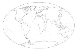 Раскраска континенты