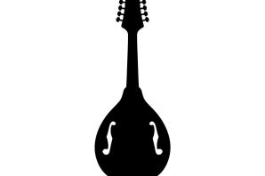 Мандолина рисунок