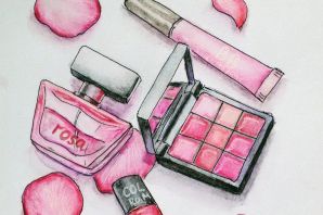 Рисунок косметика