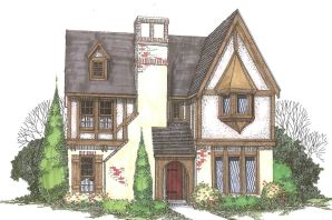 Фасад дома рисунок