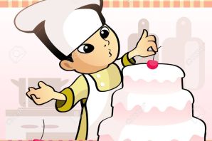 Раскраска кондитер