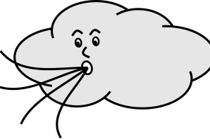 Ветер раскраска