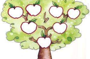 Дерево семьи рисунок