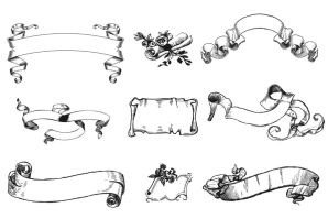 Свиток раскраска