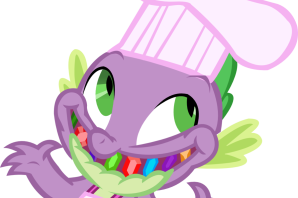 Нарисованный спайк