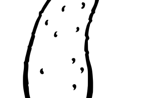 Огурец рисунок