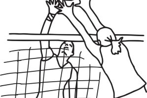 Рисунок волейбол