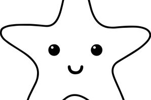 Звездочка трафарет