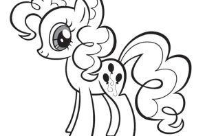 Трафарет пони