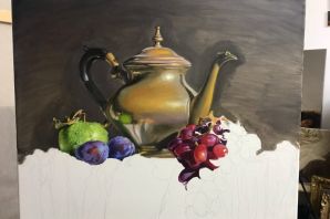 Чайник натюрморт