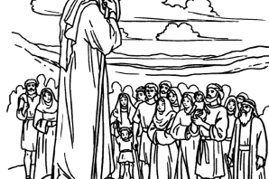 Моисей раскраска