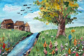 Рисунок малой родины