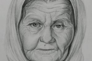 Бабушка рисунок