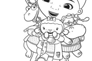 Раскраска доктор