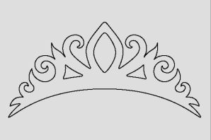 Корона контур