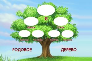 Древо семьи рисунок