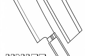 Нож раскраска