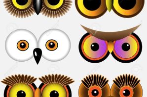 Глаза совы шаблон