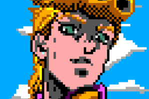 Джоджо пиксель арт