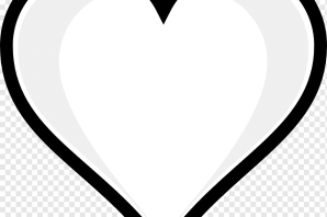 Сердечко трафарет