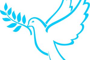 Голубь победы шаблон