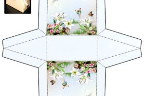 Шаблоны бонбоньерки