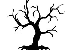 Раскидистое дерево рисунок
