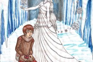 Снежная королева рисунок