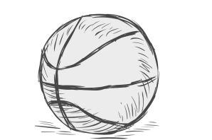 Мячик волейбольный рисунок