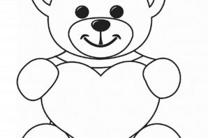 Рисунок игрушечного медведя